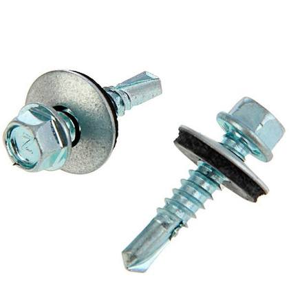 Шуруп-саморез 6,3х51 кровельный, оцинкованный 50 шт