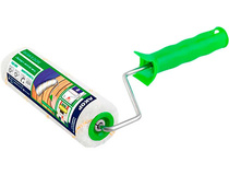 Валик 	Акор Эксперт 180, D6 мм микрофибра, зеленая ручка