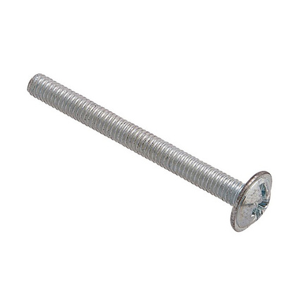 Винт М4x35мм белый цинк 8 шт