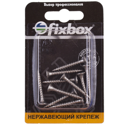 Саморез по дереву нерж. 4,0x30 10 шт