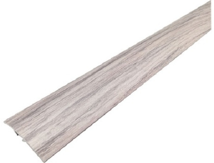 Порог алюм. 30 мм 1,35 дуб хельсинки (скрытое крепление), DOMOLETTI