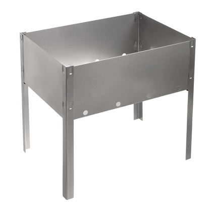 Мангал сборный BOYSCOUT 350х250х350 мм, без шампуров, в термопленке, (арт.61231)