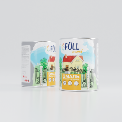 Эмаль ПФ-115 Full серая 0,8 кг