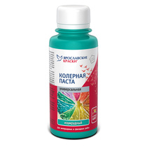 Паста колерная Ярославские краски универсальная изумрудный 0,1 л