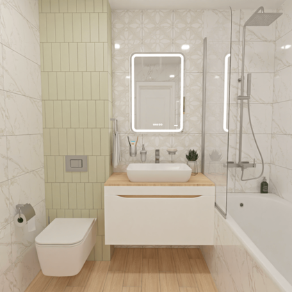 Плитка Alcazar стен белый 300x600x9, ОАО Березастройматериалы