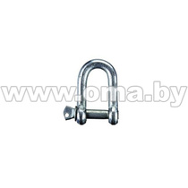 тр Скоба такелажная цинк (прямой тип)   8 мм