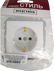 Розетка Bylectrica Стиль РС16-525 / 2.172089 (слоновая кость)