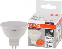 Лампа светодиодная MR16 10Вт 6500К 4058075582934 LED VALUE OSRAM