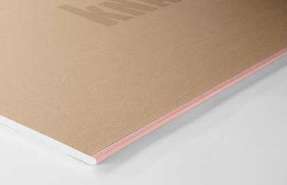 Гипсокартон KNAUF тип DF 2500х1200х12,5 мм, S 3м2, огнестойкий