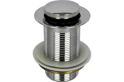 Выпуск - донный клапан для умывальника 1.1/4, клик-клак без перелива (37 мм), MP-У