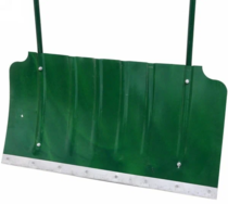 Движок стальной S-0,8 п/о (6 ребер жесткости) c планкой, 750х330х0,8 мм