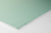 Гипсокартон KNAUF тип Н2 2500х1200х9,5 мм, S 3м2, влагостойкий