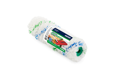 Мини-ролик микрофибра 110х15 для работ по дереву АКОР