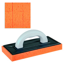 Терка пластм. 280х140х30мм с надрез. рез. губкой Inter-S 040 072