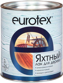 Лак Eurotex Яхтный (Глянцевый) 2л