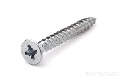 Шуруп по дереву - 5.0x70 оцинк. белый (20 шт.)