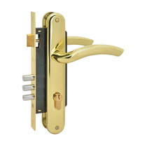 Замок врезной N96-85 M (золото) NORA-M