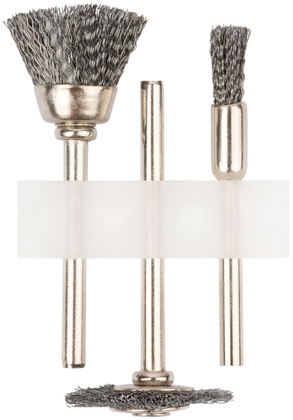 Корщетки из нержавеющей стали наб.3шт. FIT