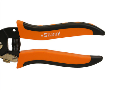 Щипцы(стриппер) + кусачки и пассатижи, 0.6-2.6мм, 170мм, Sturm! 1020-03-W170