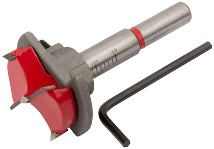 Сверло Форстнера (чашечное) ф35мм тв.спл.и огр.глубины FIT