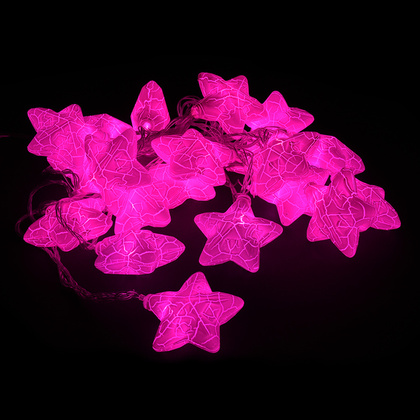 Электрогирлянда Нить Звездочки Vegas 20 LED ламп, 5м, арт. 55176