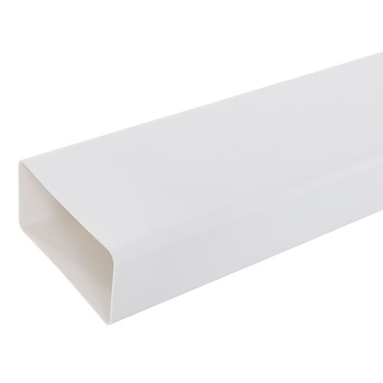 Воздуховод прямоугольный Эковент-612ВП1,5 ПВХ 60x120х1500 мм