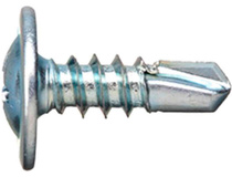 Шуруп по мет. 4,2х19 п/шайба сверло оцинк.