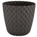 Горшок д/цветов Wave(InGreen), 4,7л, D205мм, горький шоколад