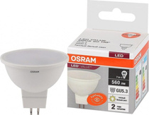 Лампа светодиодная MR16 7Вт 3000К 4058075582781 LED VALUE OSRAM