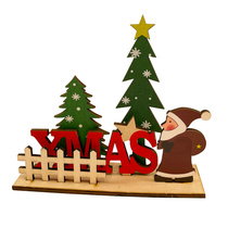 Сувенир новогодний Santa's Gifts, 17*5*17см, дерево, арт. BD-64