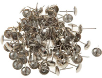 Гвозди декорат. Сфера 11 мм, 1,3х16 мм, Никель (30шт)