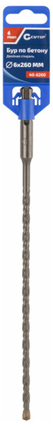 Бур-сверло SDSp 6x260x210мм Cutop Profi