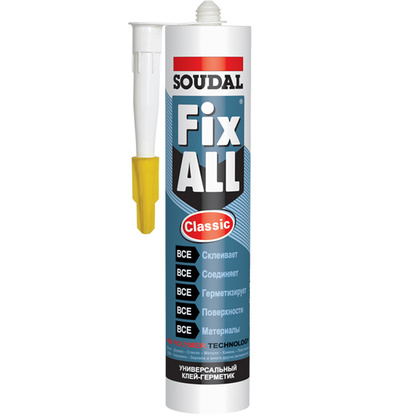 Клей-герметик гибридный Soudal Fix All Flexi белый 290 мл