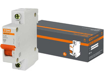 Выключатель автоматический TDM ВА 47-63 1Р 20А (C) 4.5кА / SQ0218-0004