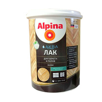 Лак Alpina Аква для паркета и полов (2,5 л, шелковисто-матовый)