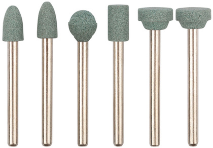 Шарошки силиконово-карбидные наб.6шт. FIT