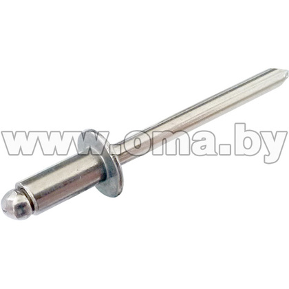 Заклепка плоск. 4,0х 8,0 нерж.A2