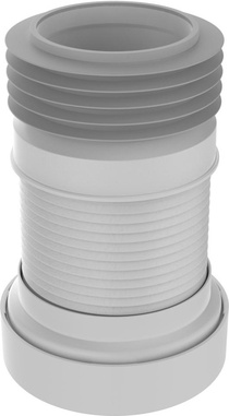 Удлинитель гибкий для унитаза армир. 220-360 мм арт.T918-24-MR