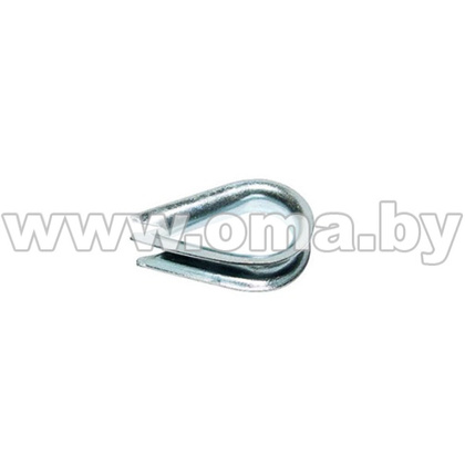 тр Коуш  для стальных канатов (Тип А) DIN 6899  6 мм