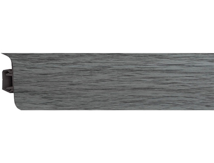 Плинтус напольный ПВХ Дуб Грац 56мм 2,5м 136 Rico Leo