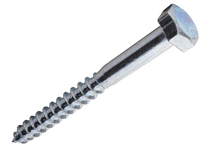 Шуруп шестигранный - 8.0x120 цинк (10 шт)