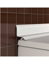 Угол (бордюр) д/ванн на плитку ПВХ 23мм х 1,85м НП35
