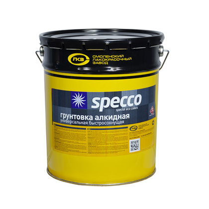 Грунтовка ГФ-021 Specco светло-серая 18 кг