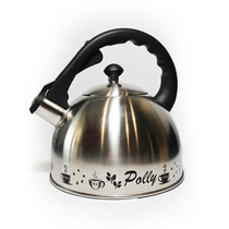 Чайник из нержавеющей стали со свистком, арт. КС-1