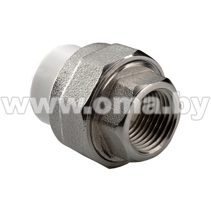 PPR-3 Муфта комбинир. раз. растр. ПП D20-1/2ВР