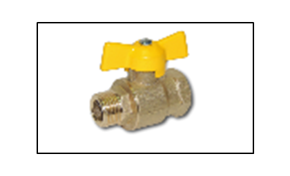 Кран шаровой DN 15 PN1,6 МПа 11Б27п4, м-ц р/б арт.ZW10003