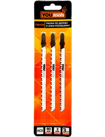 Пилка для лобзика по дереву YOURTOOLS T101D 3 шт
