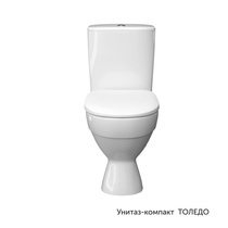 Унитаз-компакт Толедо ЖС Инкоэр белый с1, ОАО Керамин