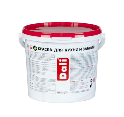 Краска для кухни и ванной DALI белая 5 л Рогнеда