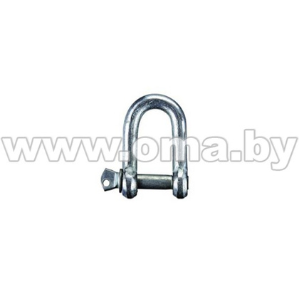 тр Скоба такелажная цинк (прямой тип)   8 мм